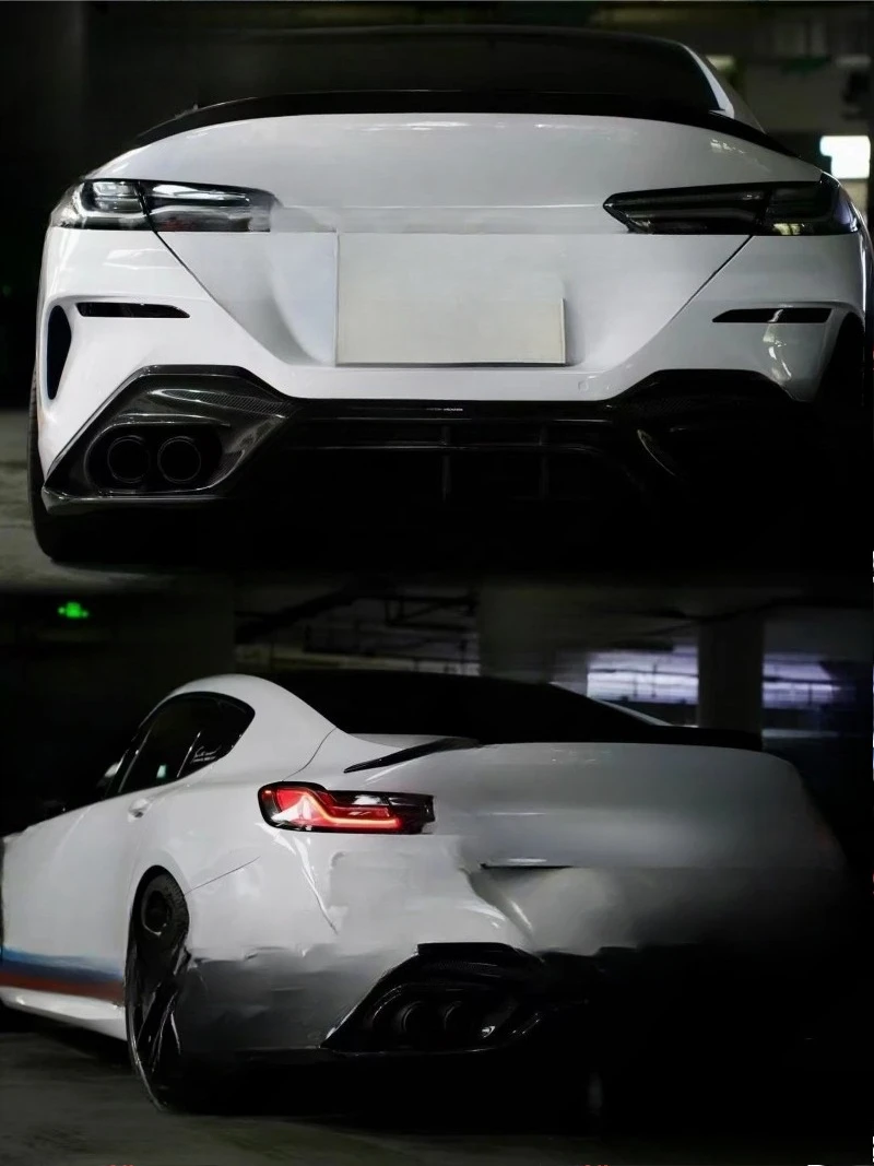 Black Transparent Taillights for M8 G16 LED Taillights Handmade Modify Venom Taillights