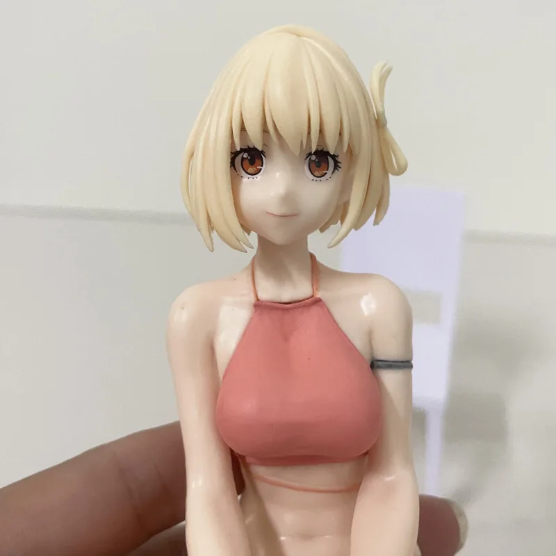 Figuras de acción de juguete Good Smile Lycoris Recoil Chisato Nishikigi, figura de traje de baño, figuras de Anime de PVC, regalo coleccionable para niña