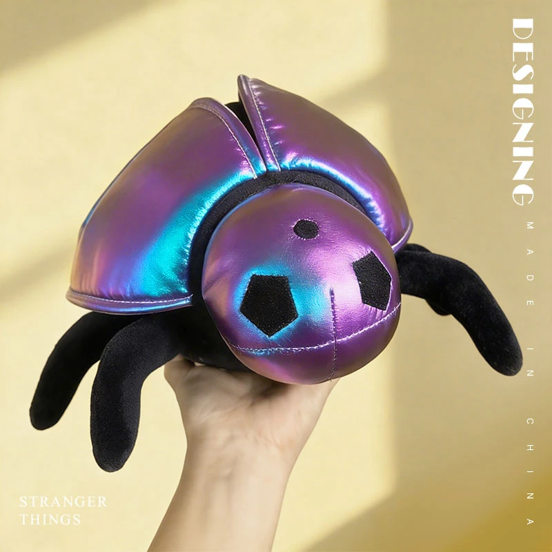 Realistyczne pluszowe zabawki owady Nowe, miękkie i urocze biedronki Zabawki w kształcie wołowiny Lalki Kawaii dla młodych chłopców i dziewcząt Zabawki dekoracyjne