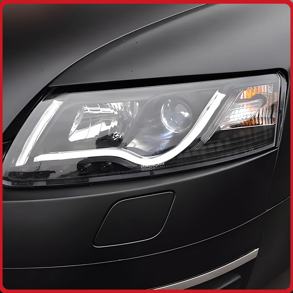 

For Audi A6 C6 2005-2011 Headlights Assembly Upgrade LED Accessories,,Blink Signal Light,High Quality,Plug and Play