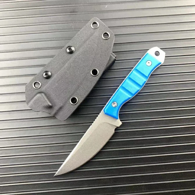 RRBC Straight Fixed Blade Knife DC53 Blade G10 Handle with K-sheath Tactical Hunting Fishing EDC Survival Tool Knives