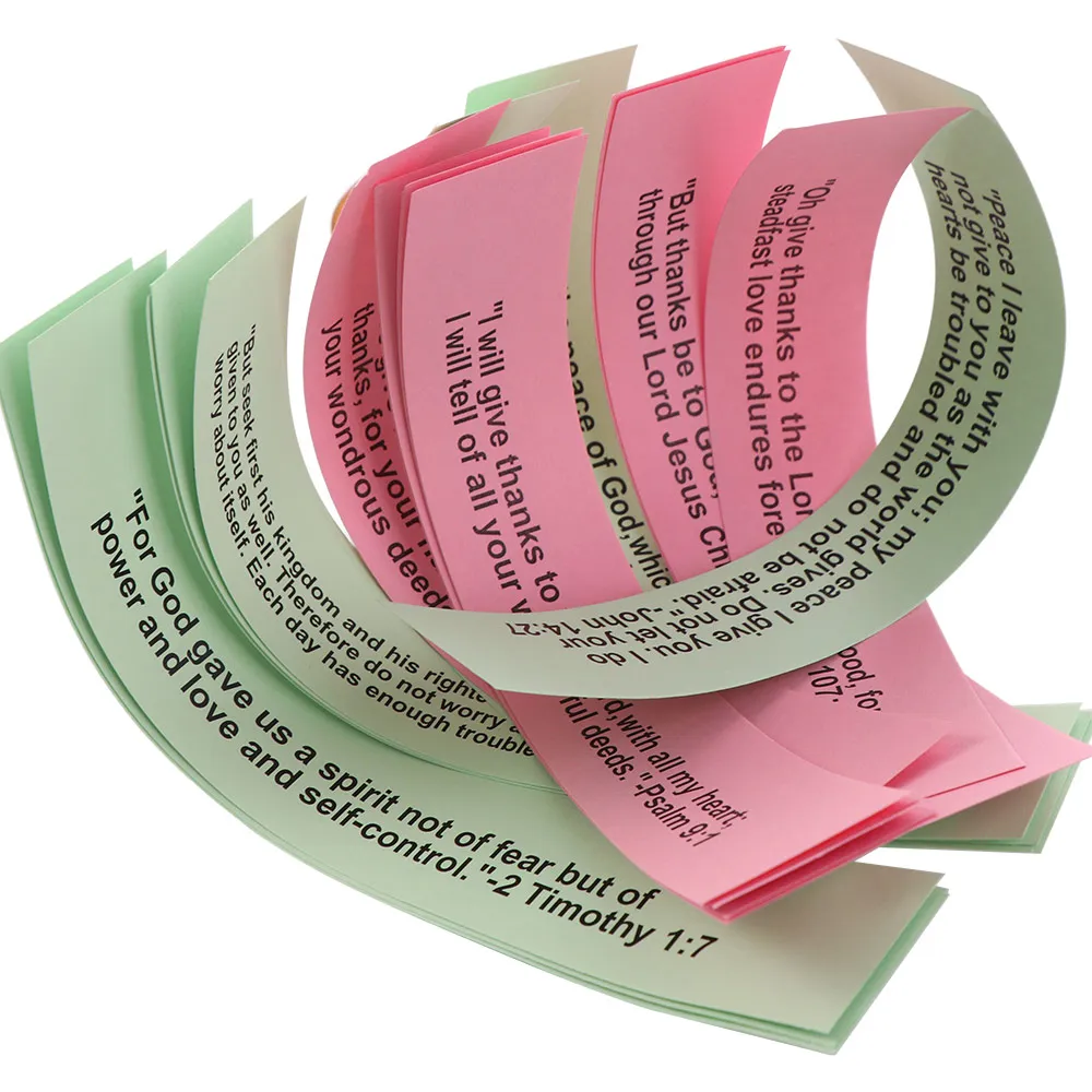 Frasco Creativo con Versículos Bíblicos, Emociones, Sentimientos, Notas Bíblicas, Frasco de Gratitud con Código de Colores, Notas de Mejores Deseos, Frasco de Gratitud Versátil