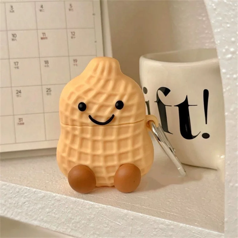 ل أبل AirPods 1 2 3 برو 2 حافظة ثلاثية الأبعاد الكرتون سماعة أذن من السيليكون حافظة واقية 2024 لينة سيليكون حقيبة سماعة الاذن ل Airpods 4