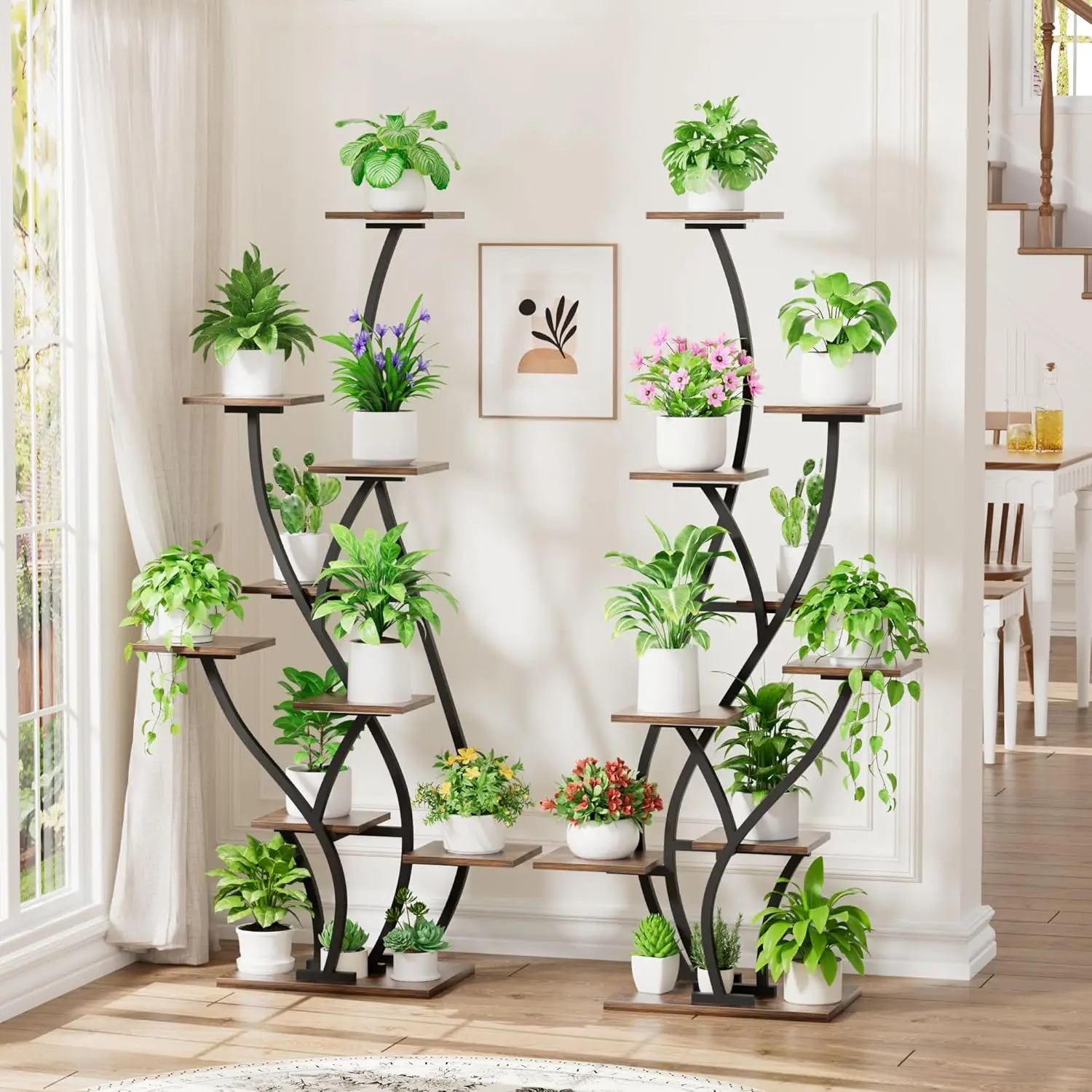 Indoor Plant Stand with Grow Lights, 61