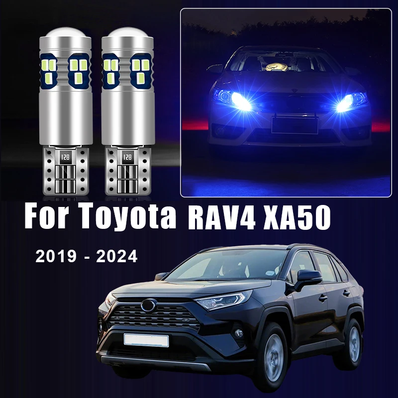 Für Toyota RAV4 XA50 2019 2020 2021 2022 2023 2024 RAV 4 Hybrid 2 stücke W5W T10 Led-lampen Auto parkplatz Licht Zubehör