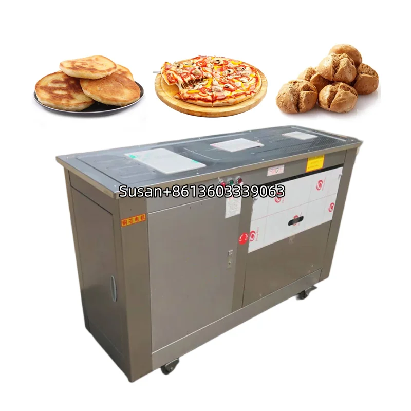المهنية التجارية التلقائي على البخار كعكة صانع الخبز ماكينة مقسم العجين آلة تقريب آلة تشكيل الخبز