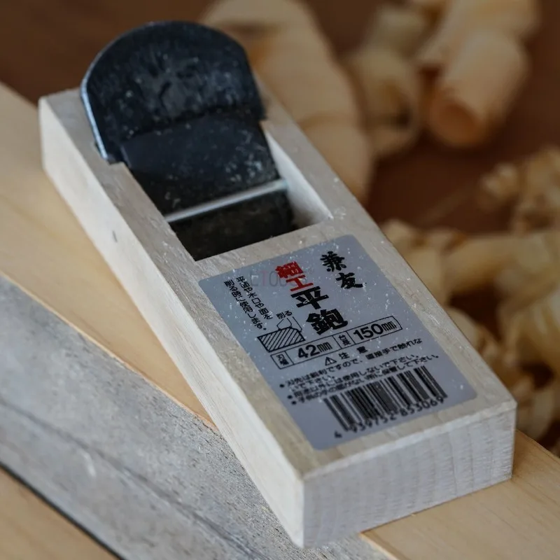 Pialla da tiro giapponese pialla a mano pialla per la lavorazione del legno Mini utensili manuali importazione originale lama per pialla in acciaio