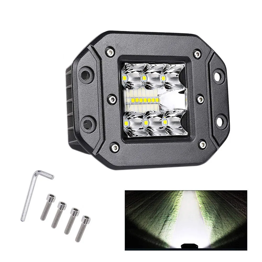 

2PCS 5" 39W Work Light for Car Truck Offroad Boat Atv Spot Beam LED Pods Driving Fog Lamp 12V 24V