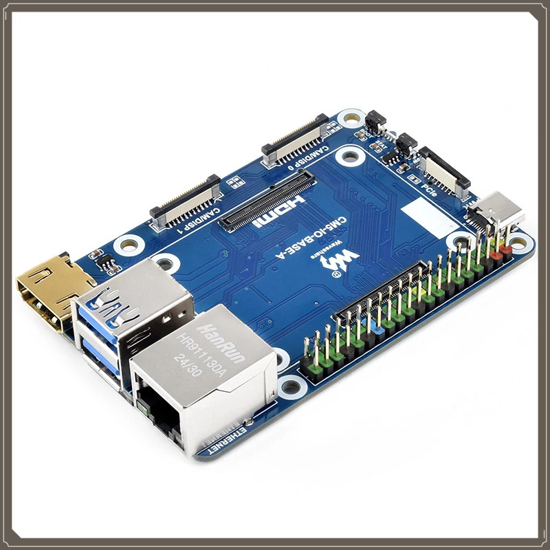 Raspberry Pi CM5 IO Base Board for Compute Module 5 Development & Programming
