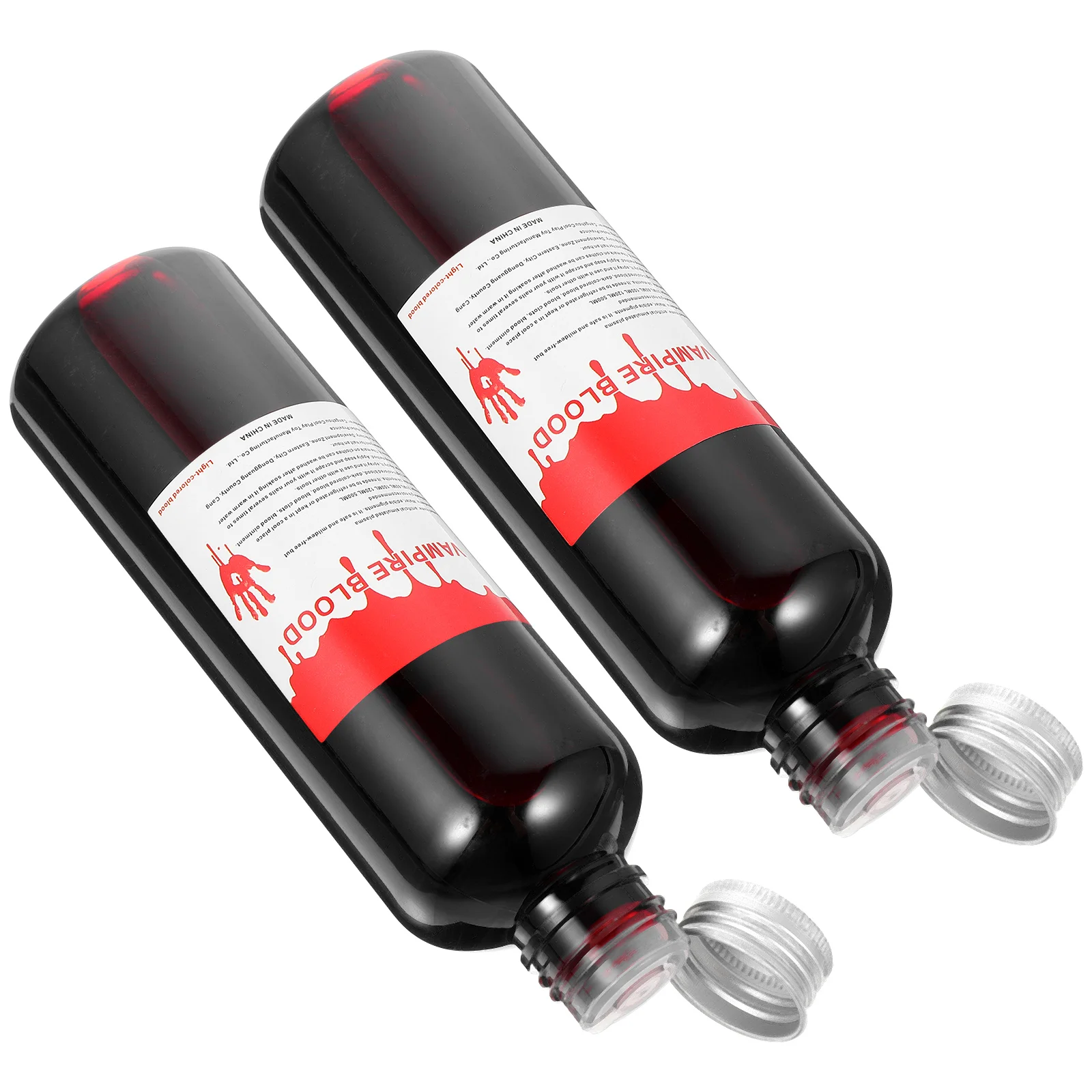 2 Bottles Prank Theatrical Vampire Spray Blood Makeup Fake Plasma Portable Capsules