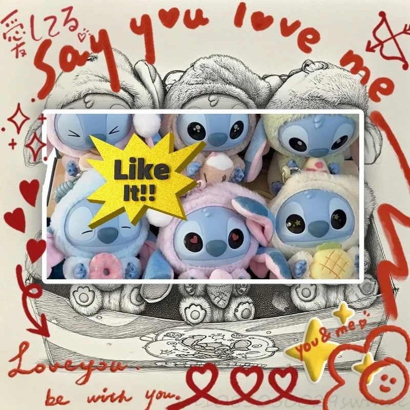 حار بيع! غرزة صندوق أعمى حقيبة أكل بعض شيء قبل النوم سلسلة الفينيل قلادة لطيف دمية صندوق غامض دمية رقيق مفاجأة هدية