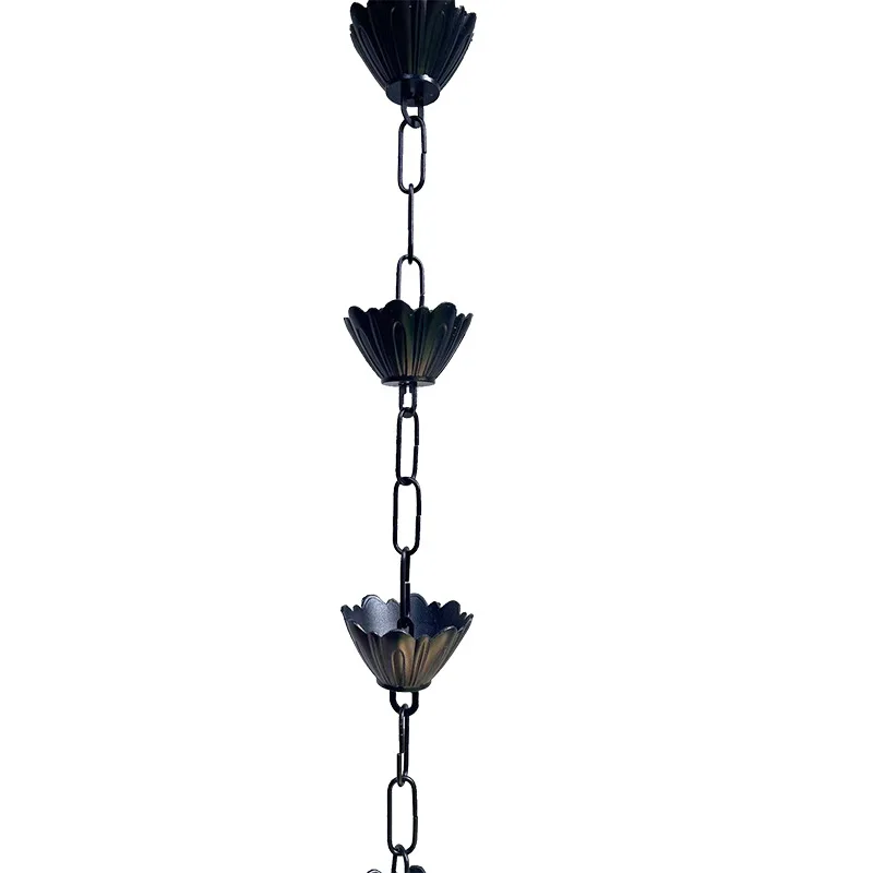 

Rain chains for drains and sewers, external decorative rain chains