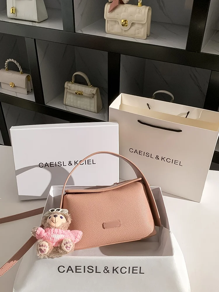 

CAEISLKCIEL Simple Pillow aped Women's Tote Bag Crossbody Bag Sli Briti Sle Casual Faion Handbag for Young Women