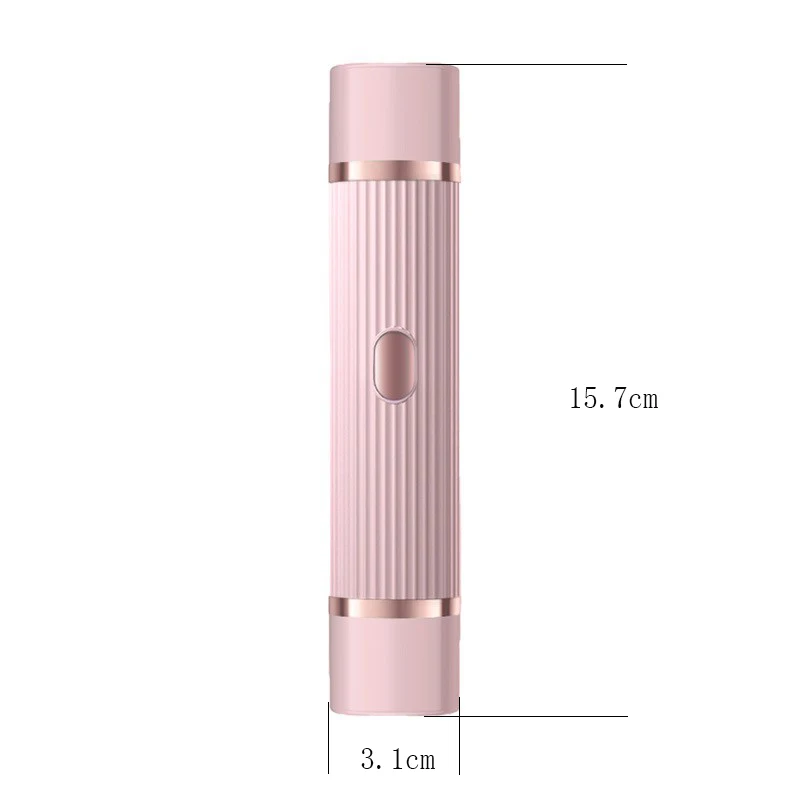 Elektrischer Damenrasierer, Geeignet für Trockene und Nasse Haarentfernung am ganzen Körper, Wiederaufladbarer Tragbarer Bikini-Trimmer – Detail 1