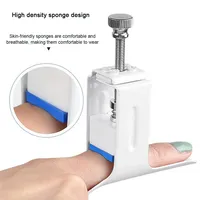 Finger Straightener Splint Finger Joint Extension Brace Corrector Finger Joint Pressing Device for Joint Tightness Finger