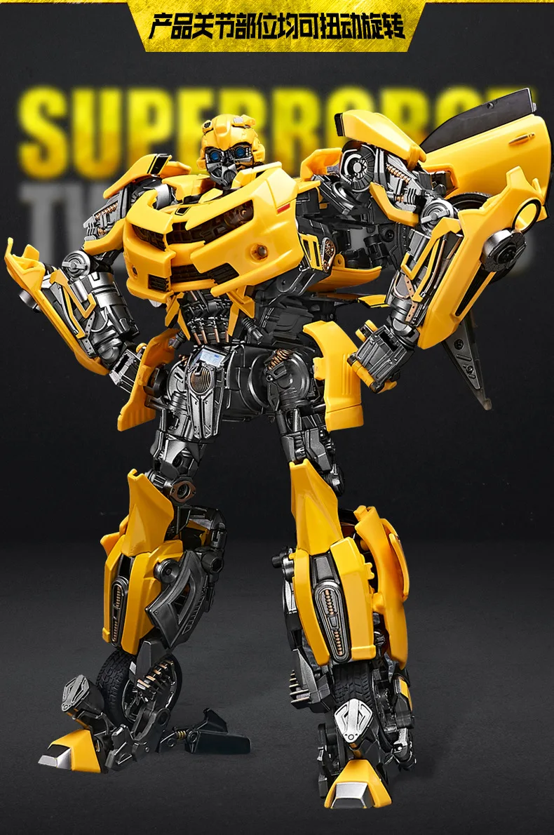 30CM Transformation Optimus Prime Bumblebee Megatron Schwarz Gold Roboter Spielzeug Legierung Star Commander Lkw Auto Spielzeug Action Figur geschenk – Detail 24