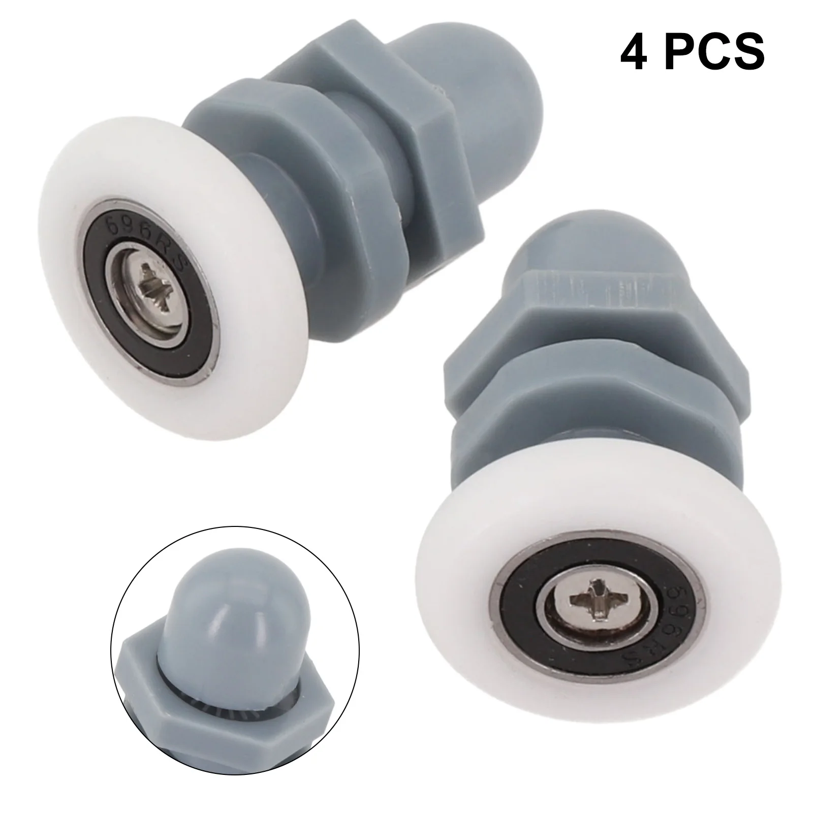 Manual Measurement Bathroom Shower Room Bathroom Door Wheel Bathroom Door Pulley Easy To Install Noise Reduction