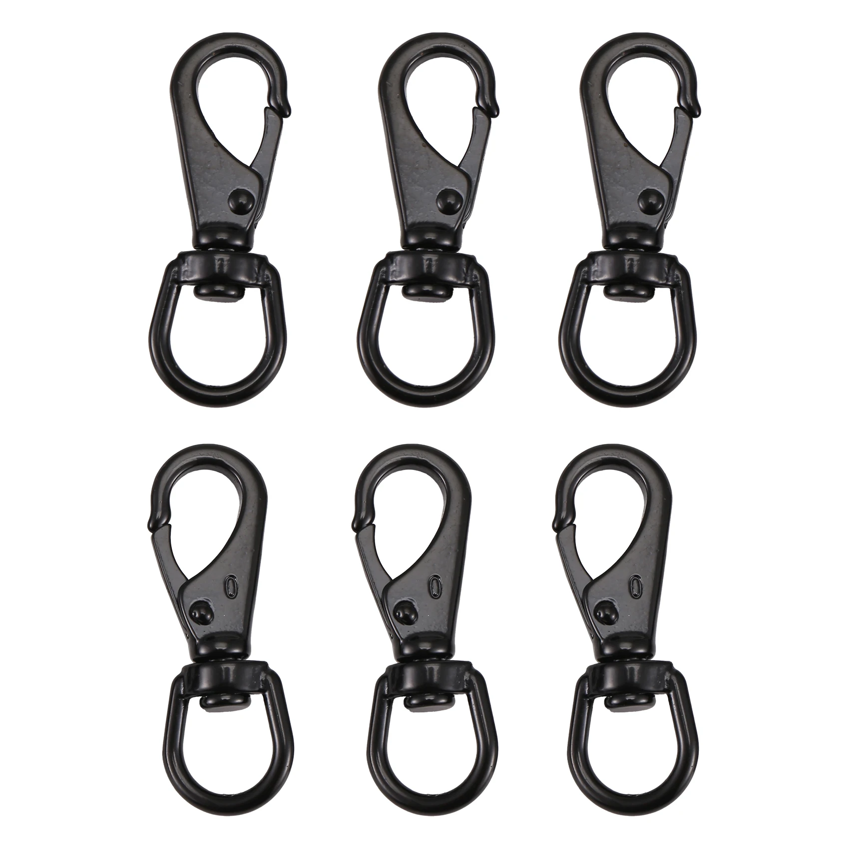 

OURC-6Pack Swivel Snap Hooks,Stainless Steel Spring Clips, Flag Pole Clips