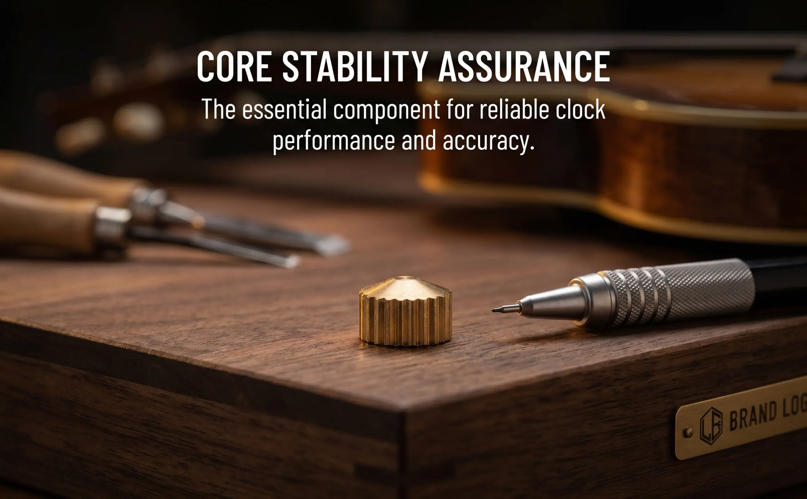 20 Pcs Clock Replacement Kit Grandfather Parts for Clocks Accessories Golden Components Mechanism