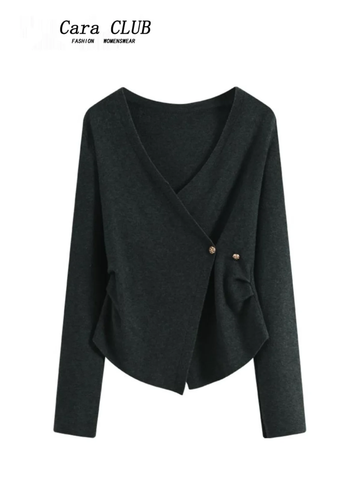 

Cara CLUB plus Size Long Sve Knitwear Spring Seasonal plus Size Women's Clothing Belly Concealing Slimming Unique Super Be...