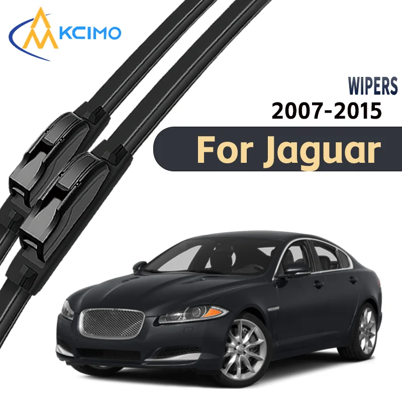 

2pcs Durable Quiet Wiper Blades for Jaguar XF X250 2007-2015 Scratch-Free Windscreen Wipers