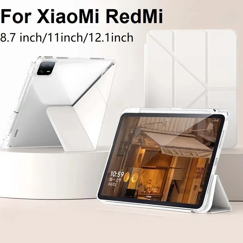 

Flip Y-Folding Case for New Redmi Pad 2 Pro 12.1 " SE 11 8.7 " Xiaomi pad 8 Pro 2025 11.2 inch Mi Pad 7 5 6 Pro Sleep Wake Funda