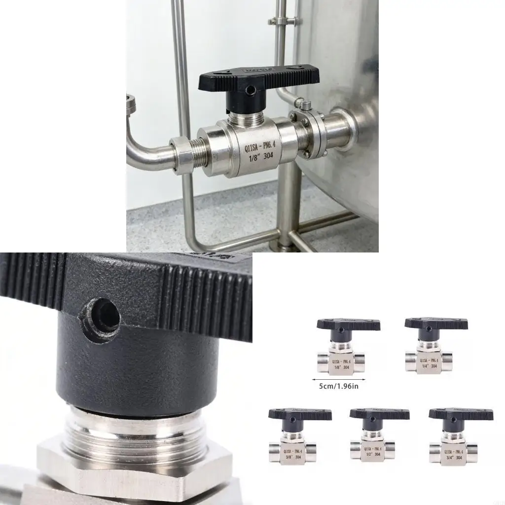 

Вариант внутренней резьбы трехходовых шаровых кранов общего назначения Г8ТБ компактизирует множественный вариант