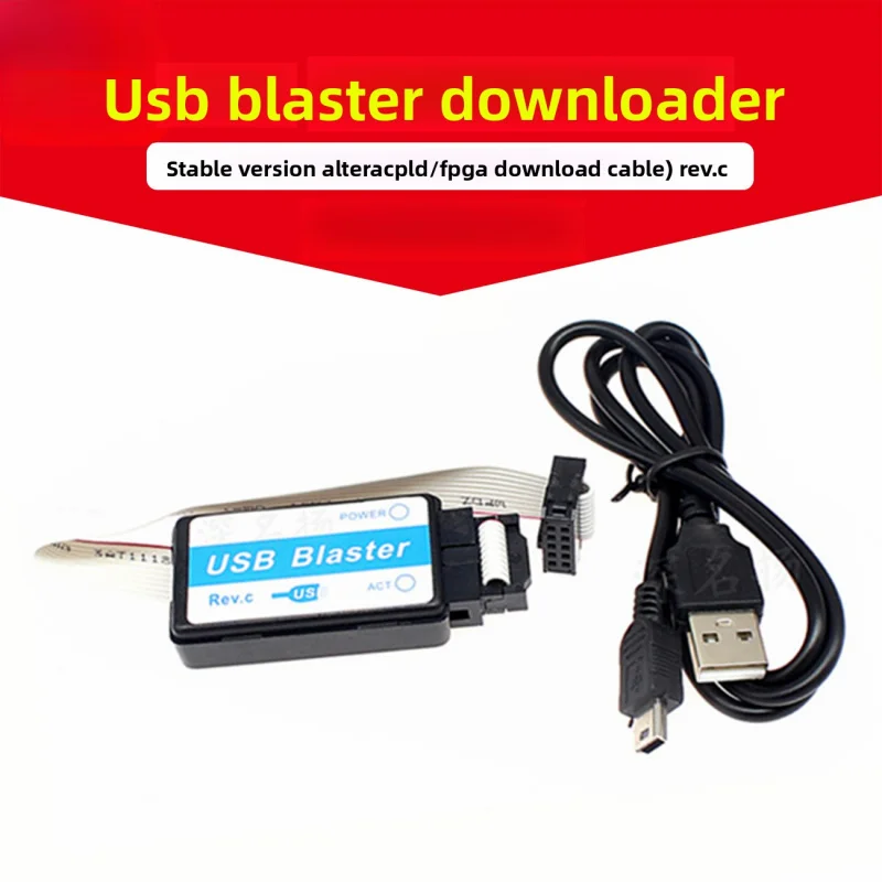 نسخة مستقرة USB Blaster (مبرمج ALTERA CPLD/FPGA) REV.C SupportAS PS JTAG أوضاع تنزيل متعددة التسليم السريع