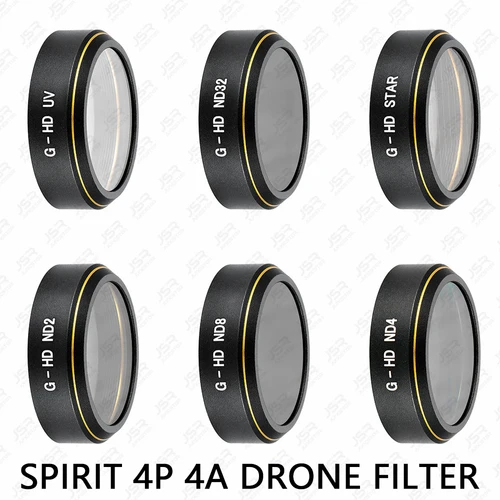 Imagen 2 del producto Filtros profesionales ND8 de atenuación CPL, accesorios polarizados UV starlight para Dron, adecuado para DJI Elf 4PRO/4ADV/2,0