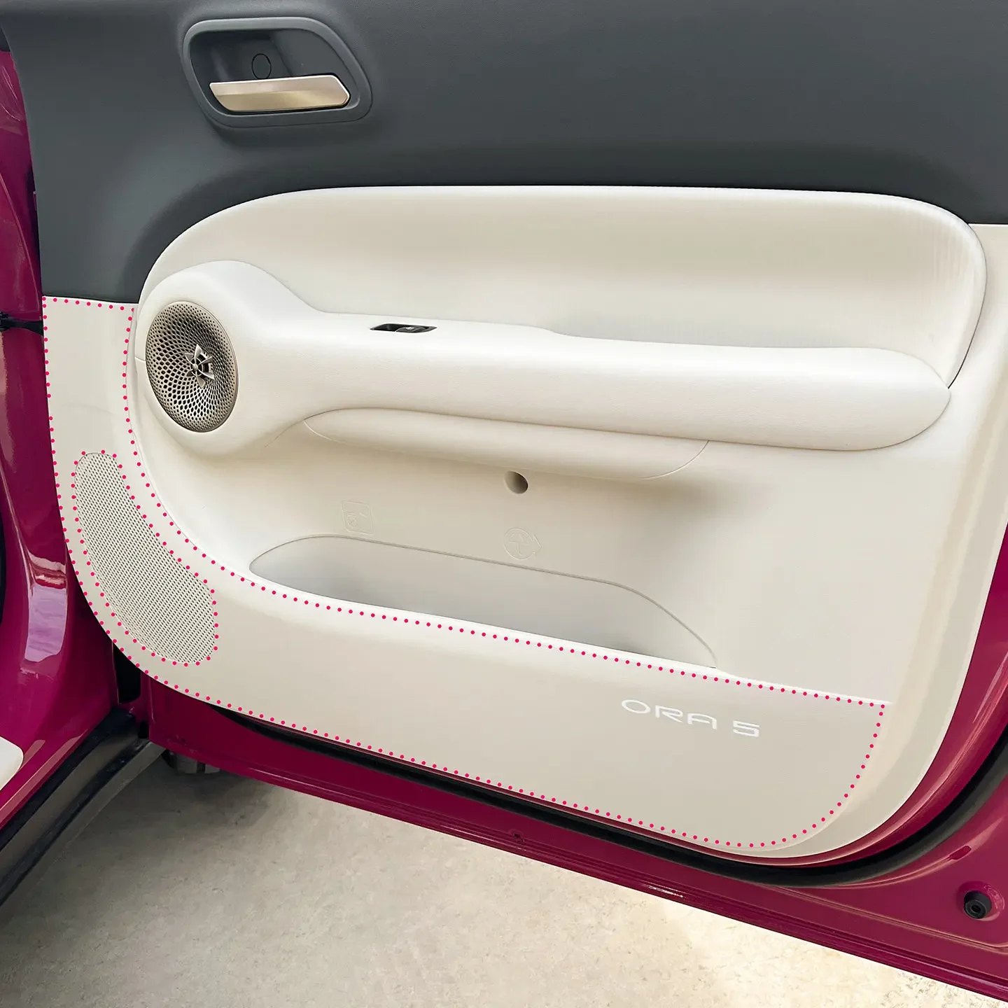 For GWM ORA 5 2026 Leather Door Anti Kick Mats Anti Dirty Protective Covers Car Interior Accessories