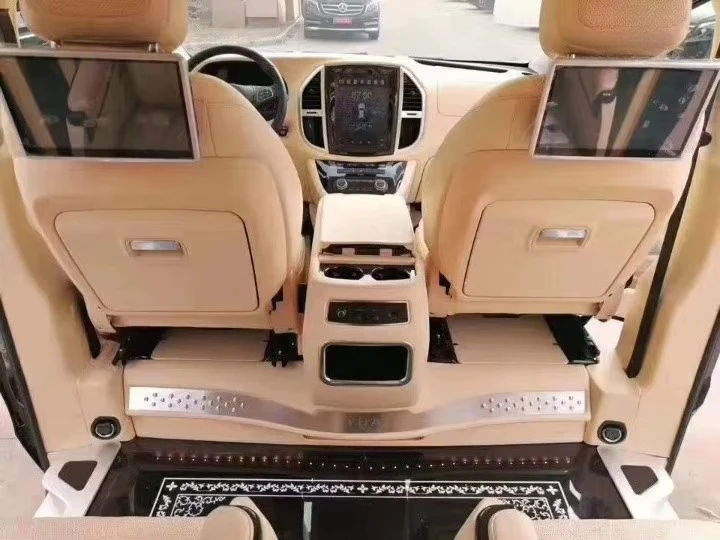 YLC Universal Leather Car Armrest Central Store Content Storage Box With USB Charger Center Console Armrests Box