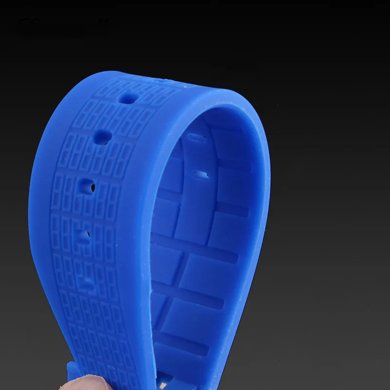 عالية الجودة سيليكون حزام ل سواتش SVG سلسلة الساعات الميكانيكية svgk403 402 SVGB400 ساعة اكسسوارات الرجال حزام (استيك) ساعة