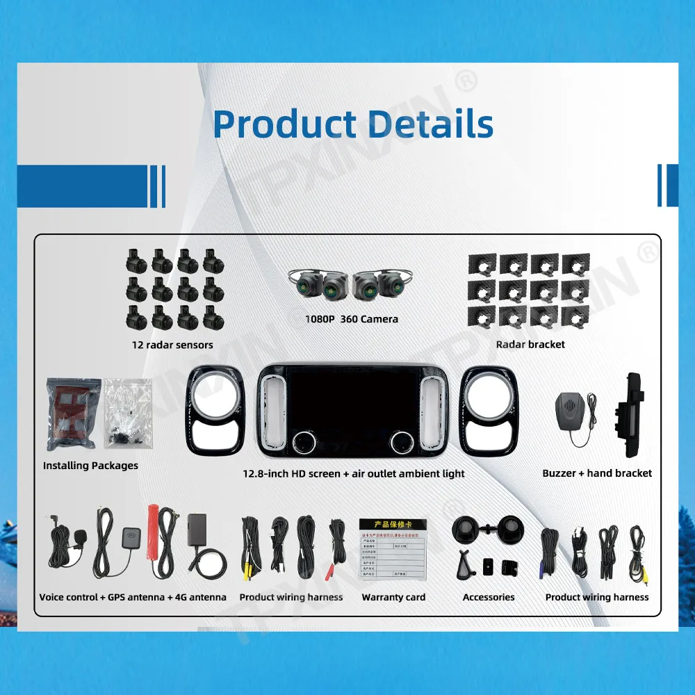 

Мультимедийный проигрыватель Qualcomm для Mercedes-Benz Vito 2024 с Android, GPS-навигацией и интеллектуальной системой управления науки-пилотной панели