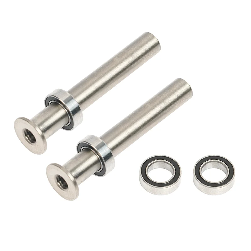2pcs Titanium Alloy Steering Post for 1/7 1/8 ARRMA 6S Car MOJAVE TYPHON KRATON NOTORIOUS OUTCAST FIRETEAM INFRACTION LIMITLESS