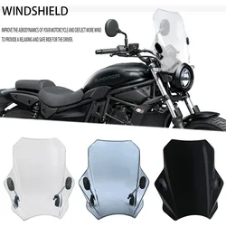 FOR Kawasaki Eliminator 450 500 motorcycle modification universal windshield adjustable metal bracket tube diameter 22.25.28MM