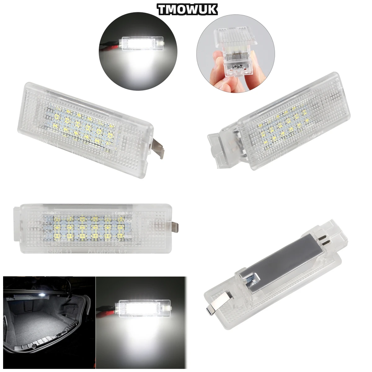 

Trunk Compartment Light 12V White For VW Golf Mk4 Mk5 Mk6 Mk7 Plus Jetta Passat CC