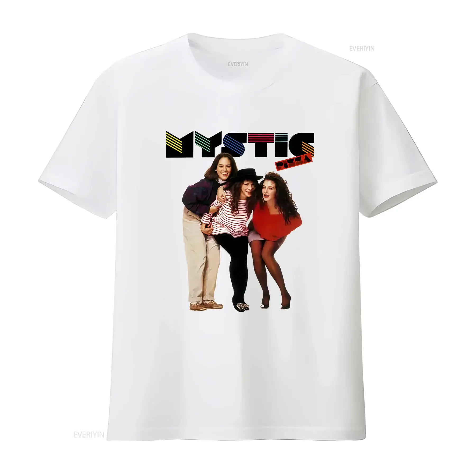Mystic Pizza Movie Julia Roberts T Shirt vintage Washed Casual Stylish Breathable Top For Everyday Wear designer clothes