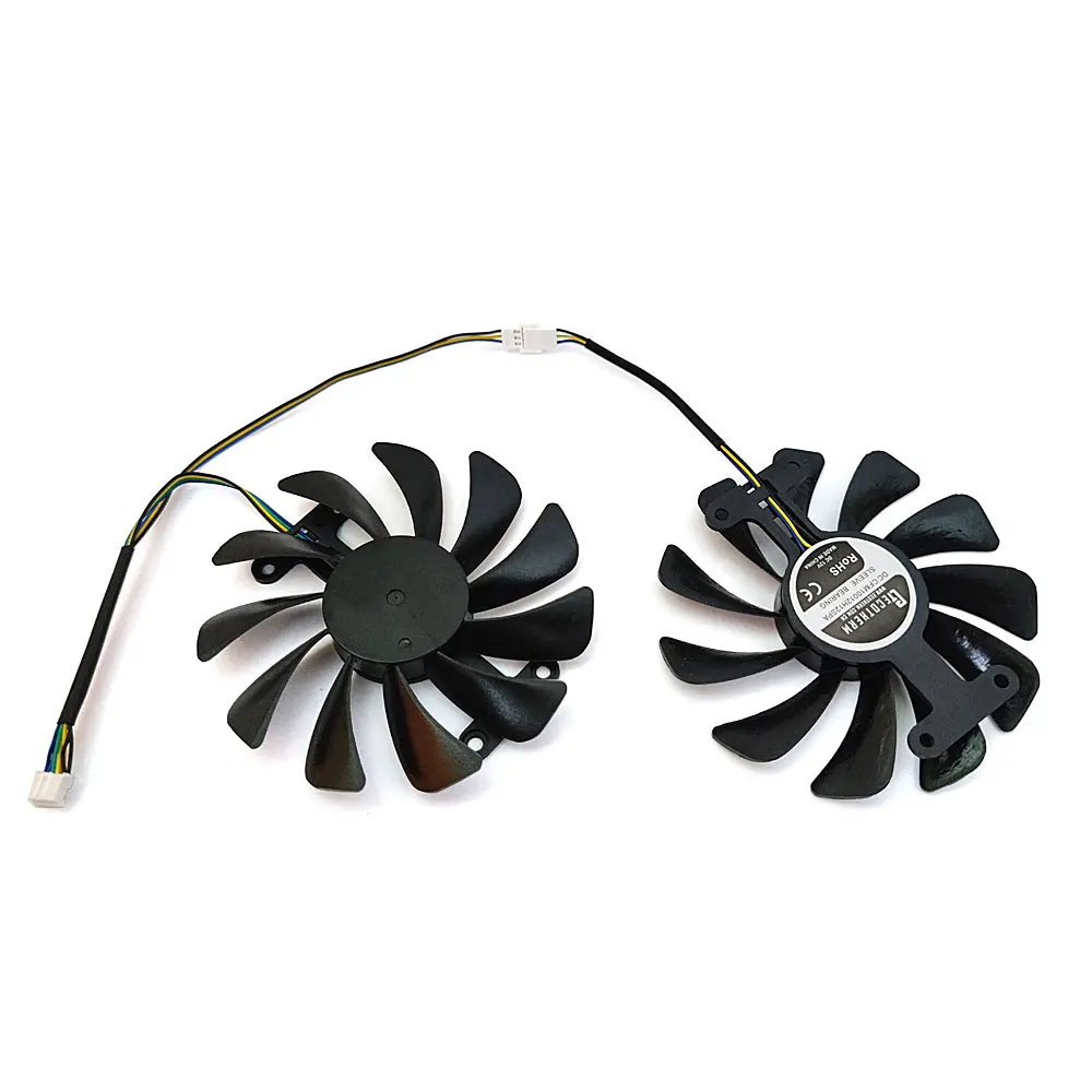 Ventilador de refrigeración de tarjeta gráfica, accesorio para KFA2 GALAXY GeForce GTX 1070 1070Ti 1080 EXOC SNPR, 95MM 4PIN GTX 1070 1080 GUP, nuevo, 1 lote