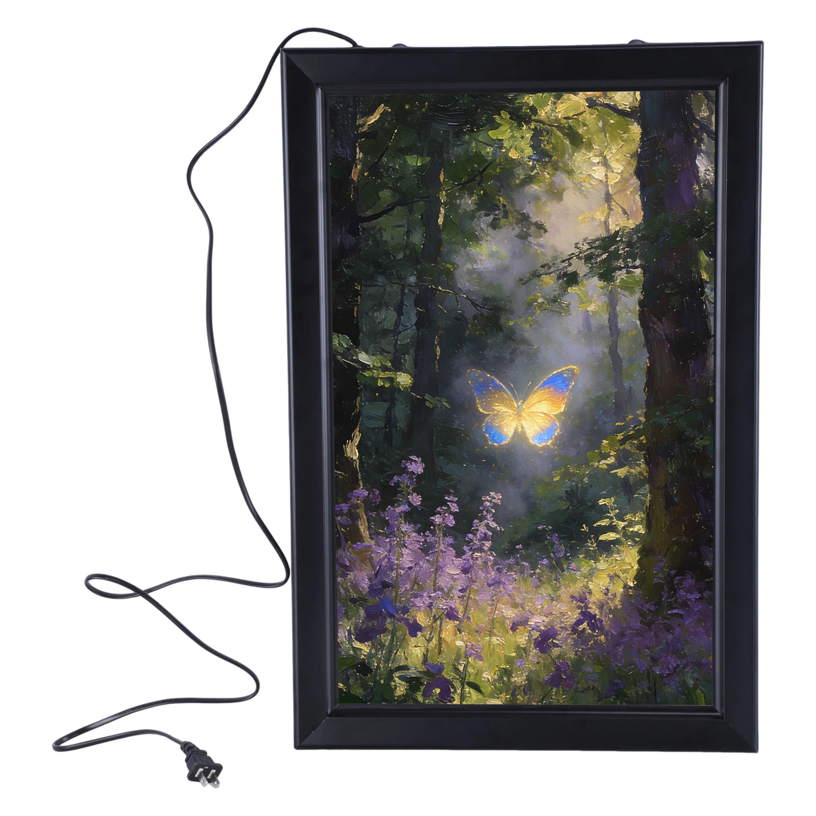 Wall Mounted LED Lightbox 15.7 X 23.6in/ 23.6 X 35.4in with Dimmer Switch for Paintings & Pictures Digital Signage Display