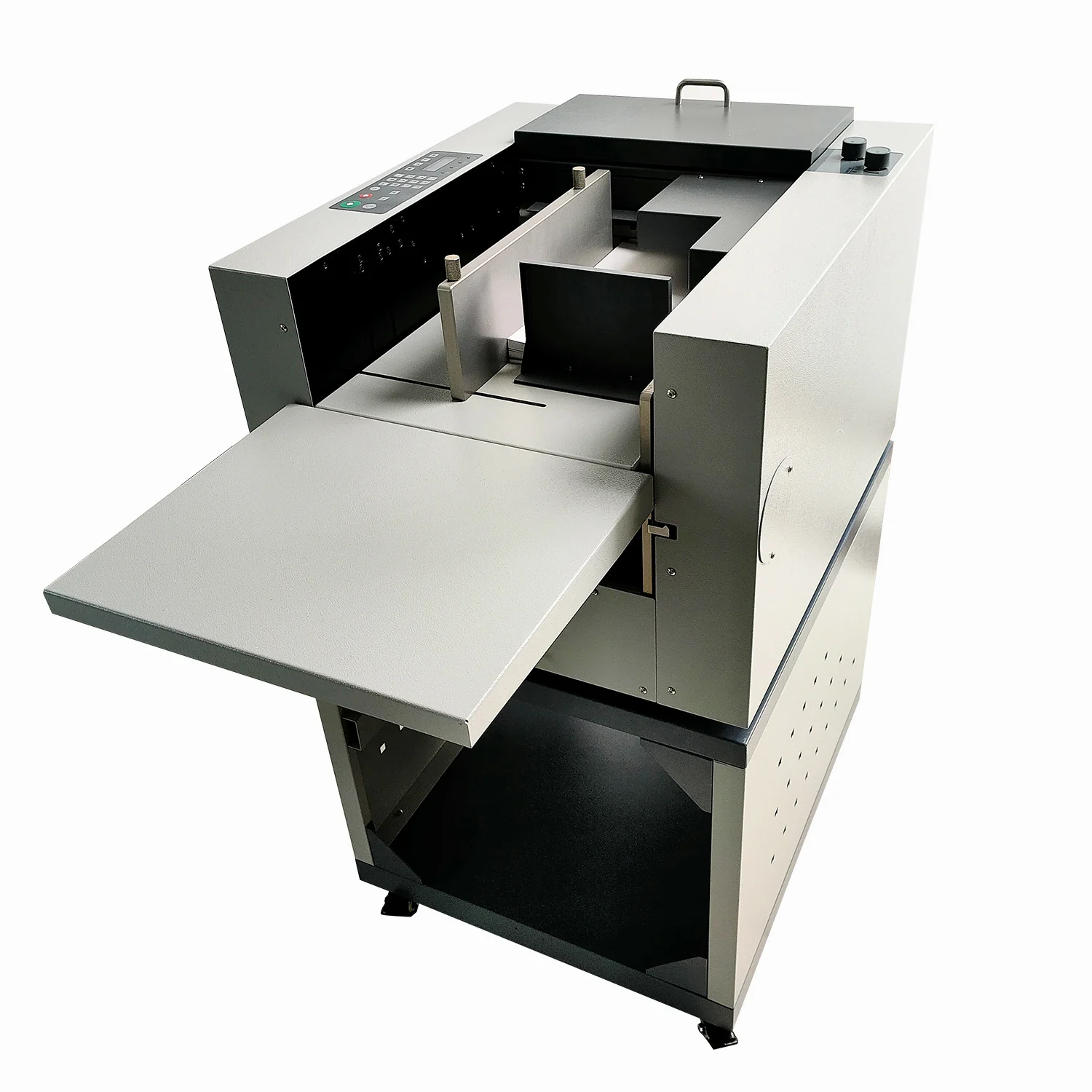 NC-350A  A3 Size  Digital Creasing & Perforate Machine with Core Motor and Programmable Logic Controller Components