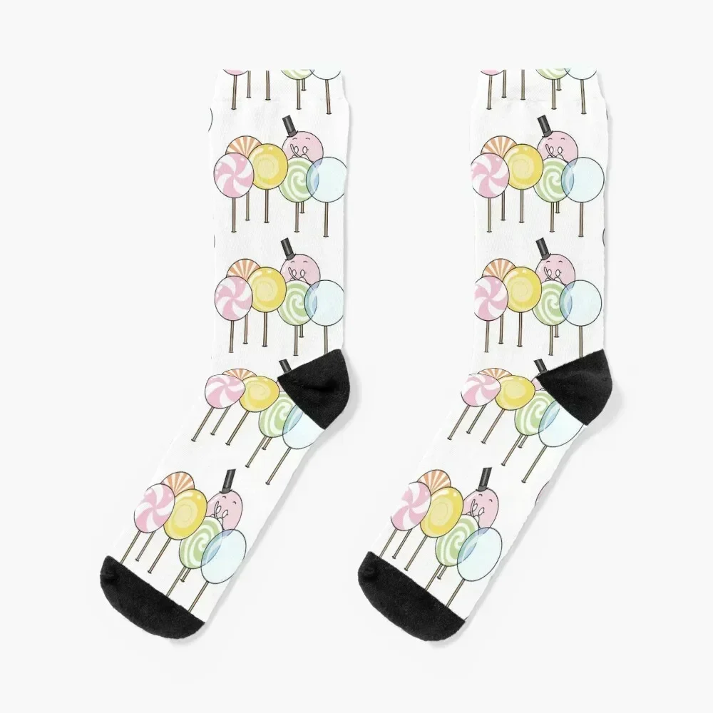 

lolli-pops Socks Climbing kids Christmas heated Socks Girl Men's