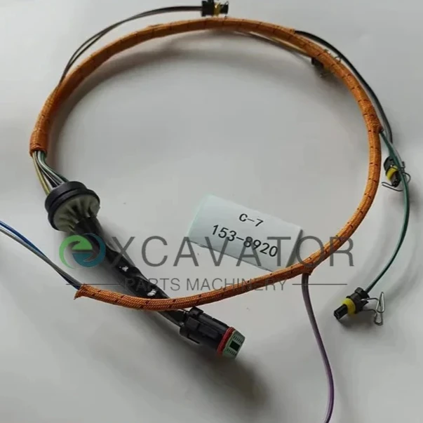 Injector Wiring Harness 153-8920 for3126 3216B 3126E C-7 Engine E322C 325C Wiring Harness 1538920