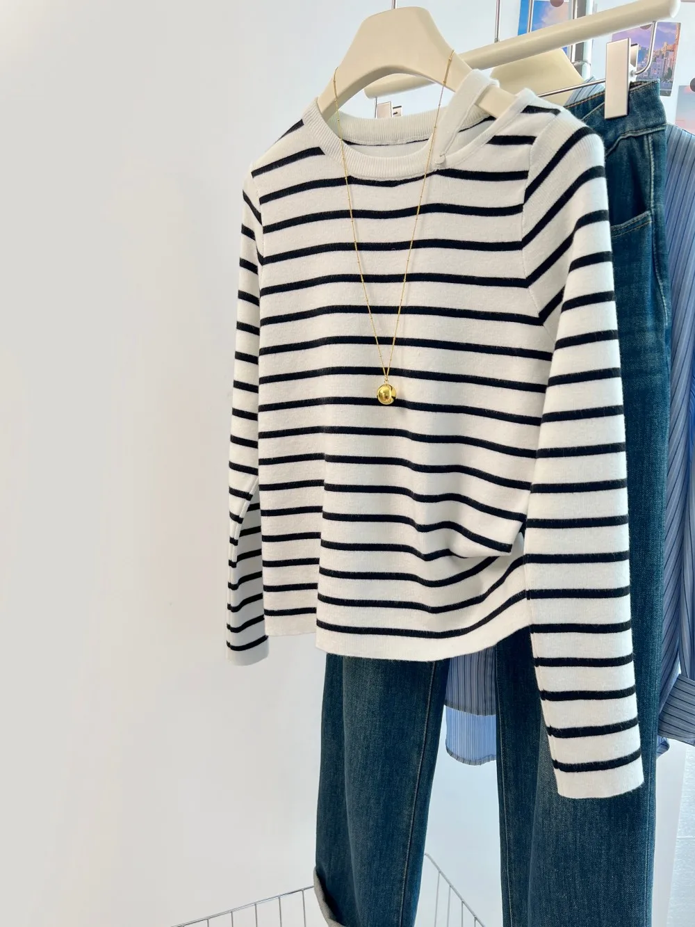 

Knit Sweater Autumn Winter Women Knitted Pullover Long Sleeve Sweater Tops Harajuku Retro Sweater