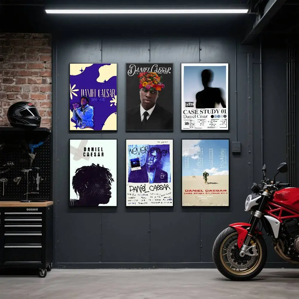 Pop Rapper D-Daniel C-Caesar Poster Art Print Anime Style Home Decor Ideal Gift Perfect Room Decor