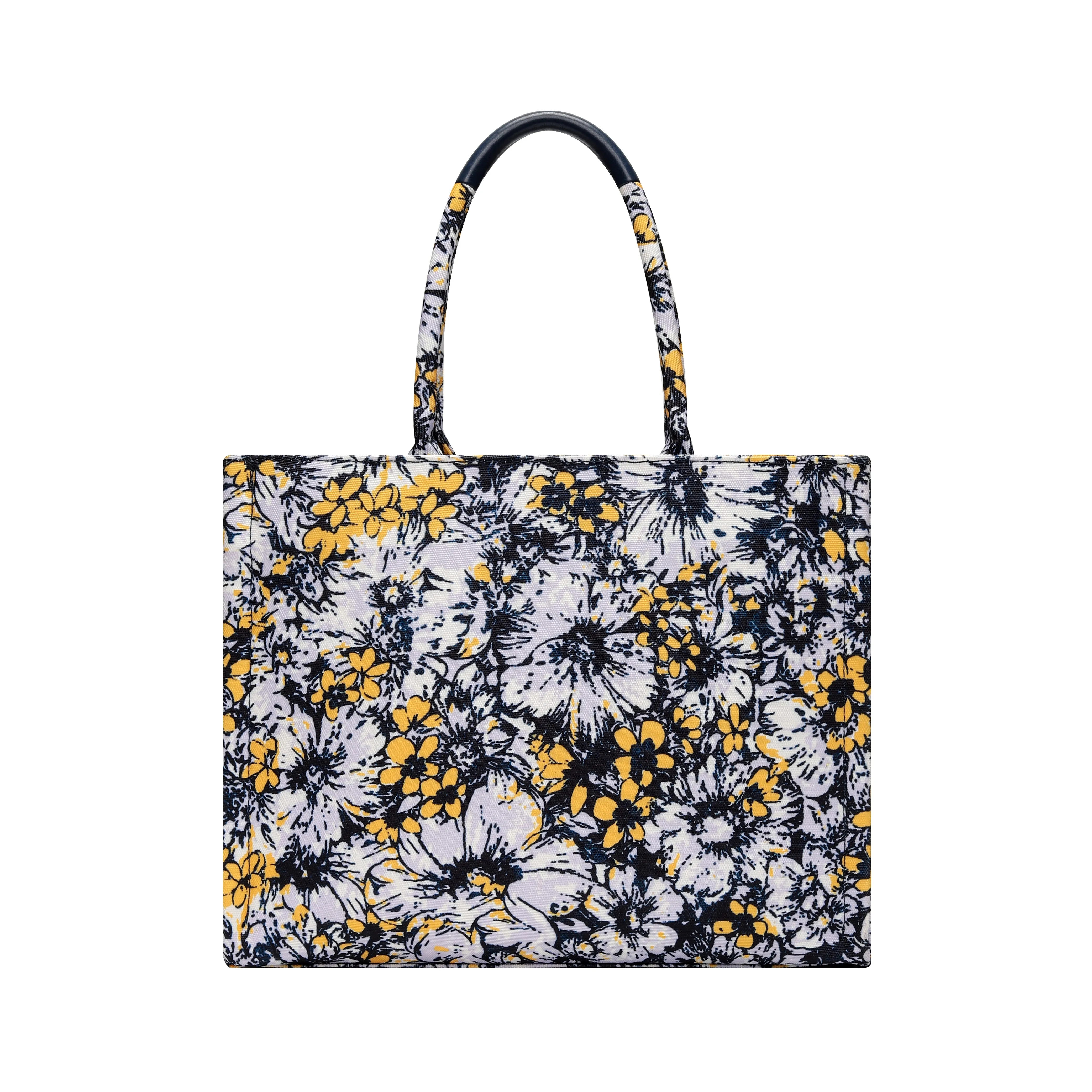 Retro random pattern tote bag, large capacity detachable shoulder strap crossbody bag, perfect choice for shopping and vacation