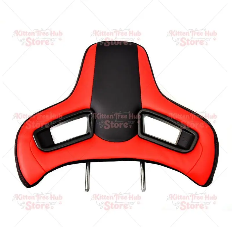 Plug and Play  Leather Car Seat Headrest Cold Foam with Racing Style