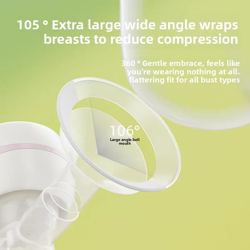 Electric  Breast Pump Fully Automatic Integrated High Suction Maternal Milking Machine Portable Massage And Lactation Pump