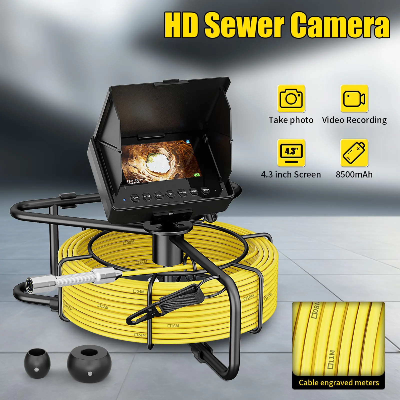 17mm Lens 30M Sewer 4.3