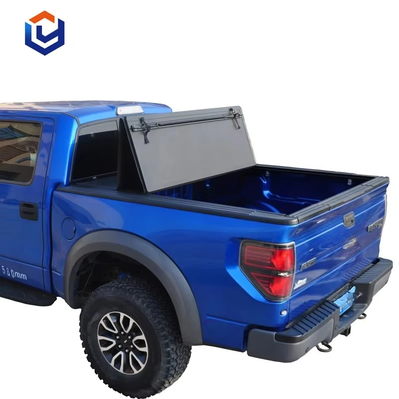 غطاء تونيو من الألومنيوم ثلاثي الطي من LIYUAN لهاتف 2015 2020 F150 غطاء لاقط 5.5 بوصة