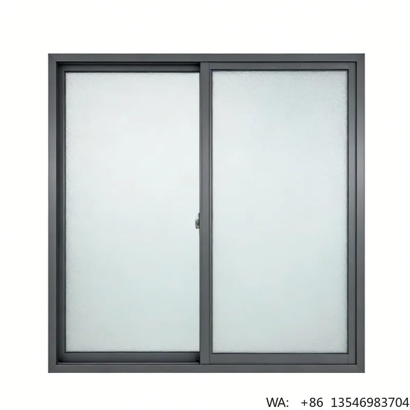 Custom Aluminum Frame Fixed Window Thermal Break Fixed Glass Window for House